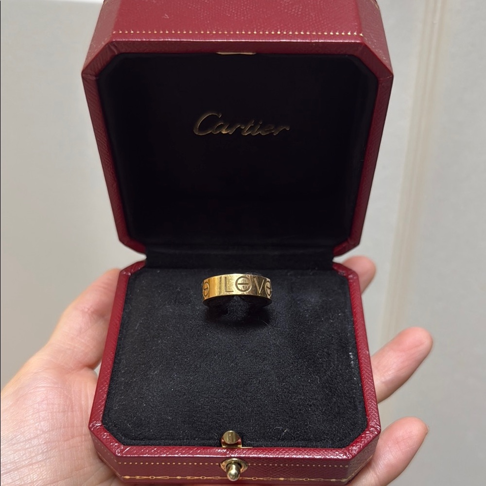 Cartier Gold Love Ring